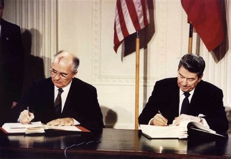The Intermediate Nuclear Forces Treaty of 1987