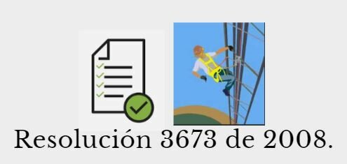 Resolución 3673 de 2008