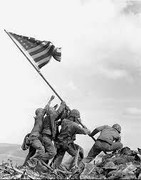 Iconic battle of Iwo Jima photo taken