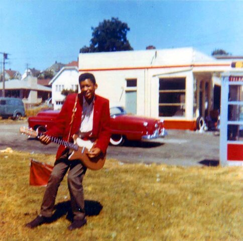 Jimi's first guitar