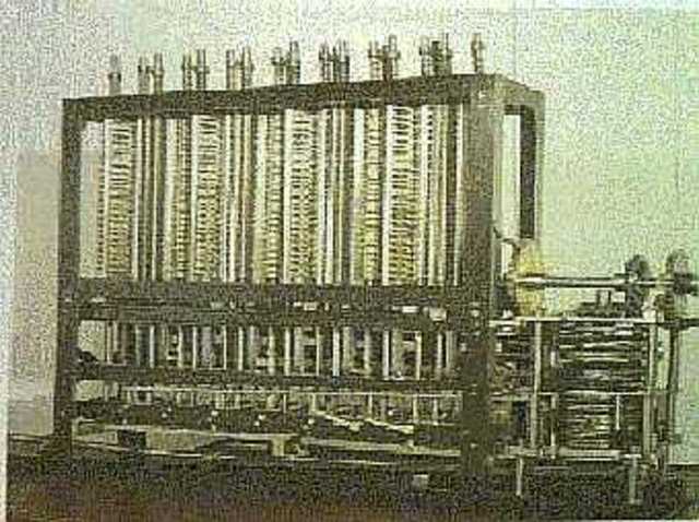 Punch cards used for programming a machine