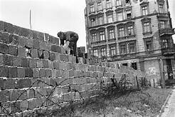 La construcció del Mur de Berlín