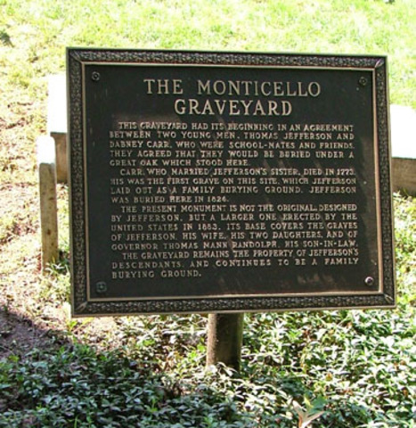 Jefferson's wife dies