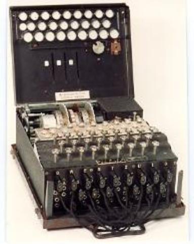 Enigma Machine Invented