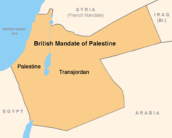 British Mandate for Palestine