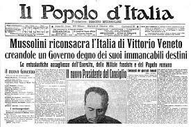 Mussolini kicked out of Socialist Party for pro-nationalistic sentiments regarding WWI (all)