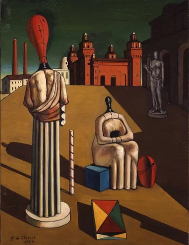 Las Musas Inquietantes. Chirico