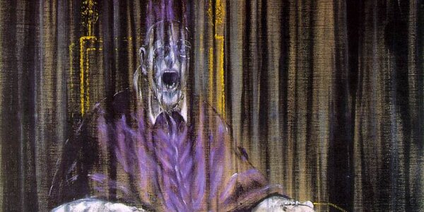 Estudio del Inocencio X De Velázquez. Bacon