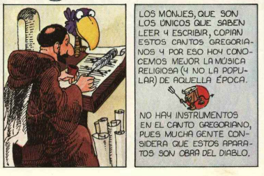 La música religiosa en la Edad Media