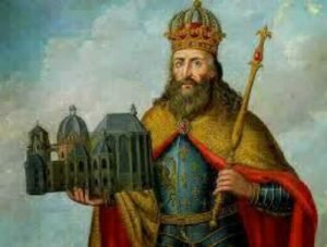 Clodoveo I es coronado como rey de Francia