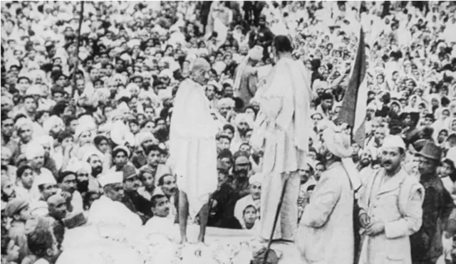 El gobierno británico vs el Movimiento “Quit India”