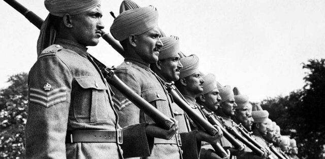 La participación de India en la Segunda Guerra Mundial