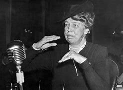 Meeting of 1937 with Eleanor Roosevelt