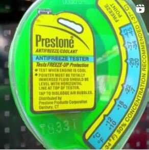 Coolant tester - Vistony