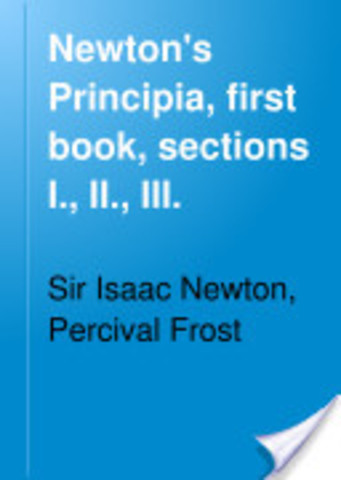 He publishes the first book of Principia.