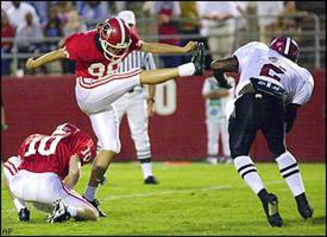 Woman in Division 1 football