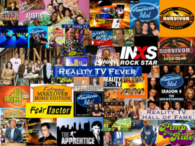 history of reality tv timeline timetoast timelines