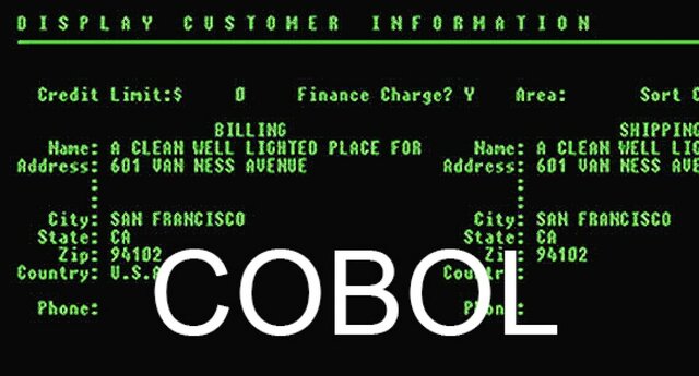 En 1959 llegó COBOL