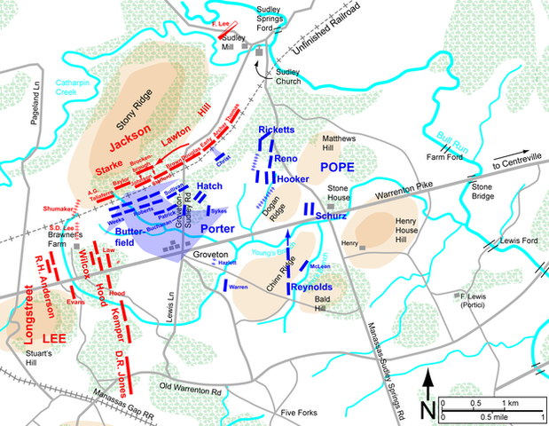 Second Battle of Bull Run begins