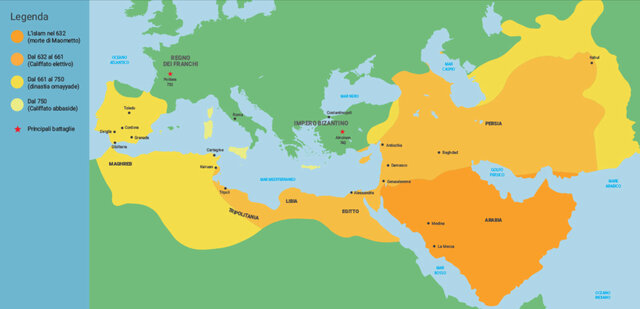 l’espansione dell’islam