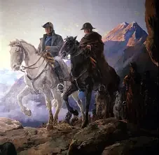 San Martín surprises soldiers