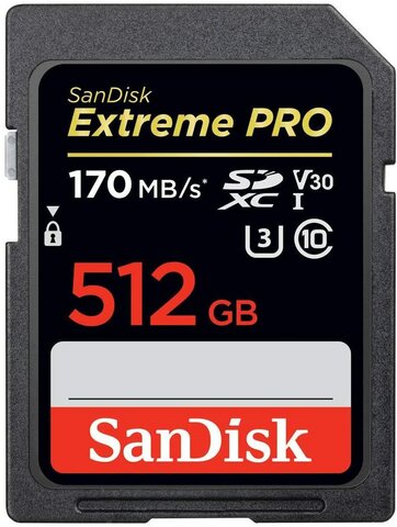 Tarjeta SD de 512GB  (M1)