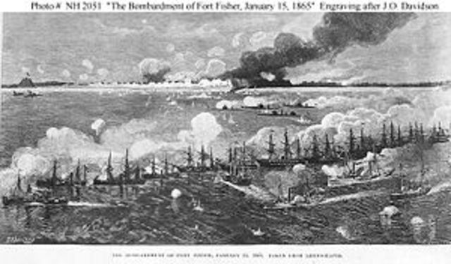 The 1st Attack on Fort Fisher