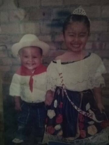 San Pedro with my cousin