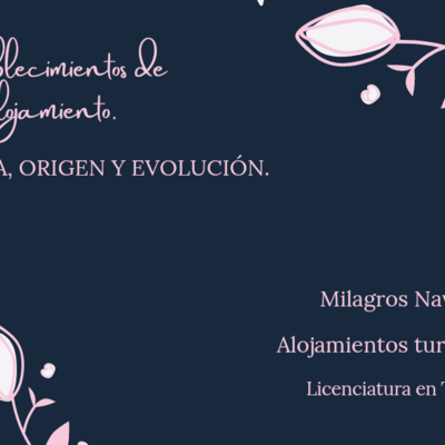 Timeline: Origen, historia y evolución de los Establecimientos de Alojamiento