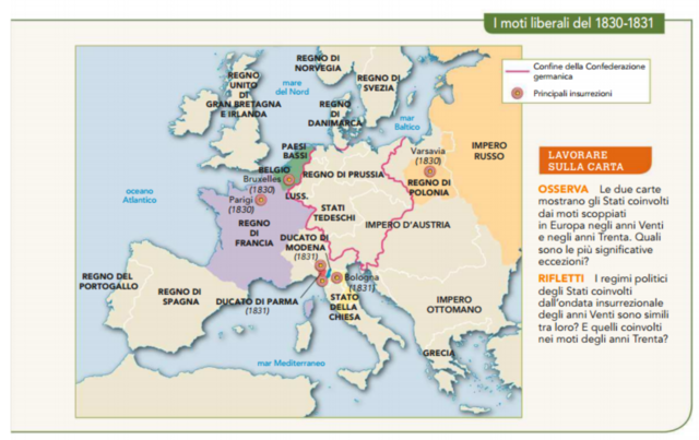 Moti liberali in Europa