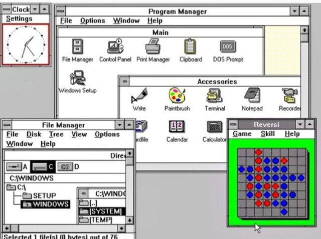 Windows 3 (1990)