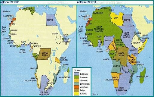 Nuevo reparto en Africa