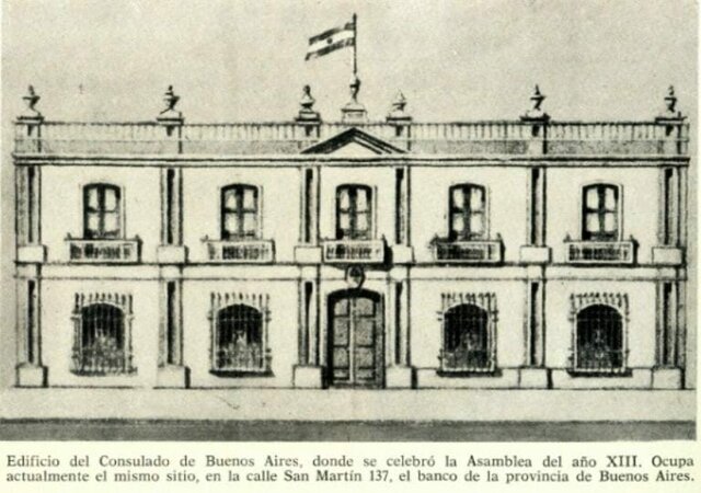 "Creación del Consulado de Buenos Aires, Argentina"