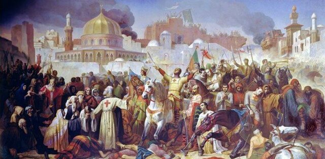 los árabes conquistan jerusalen