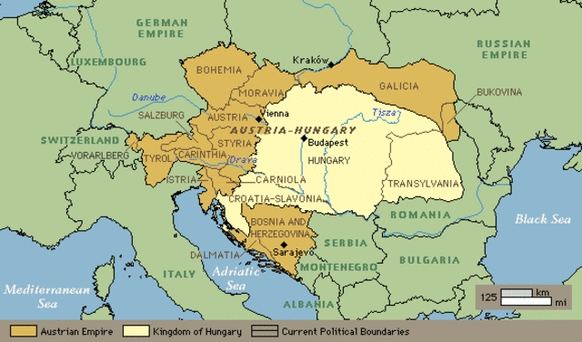 Austria-Hungary Declares War against Serbia