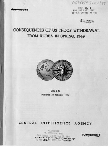 US Withdraws from Korea