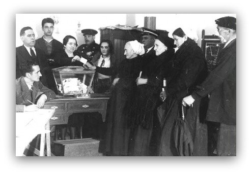 Triomf del partit radical i la CEDA  a les eleccions generals