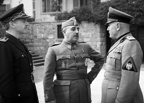 Entrevista Franco-Mussolini a Bordighera