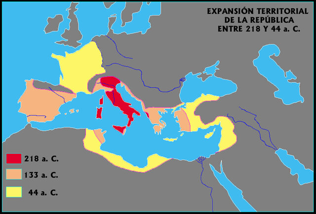 L'EXPANSIÓ A LA REPUBLICA