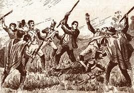 Se dan los levantamientos por parte de los criollos