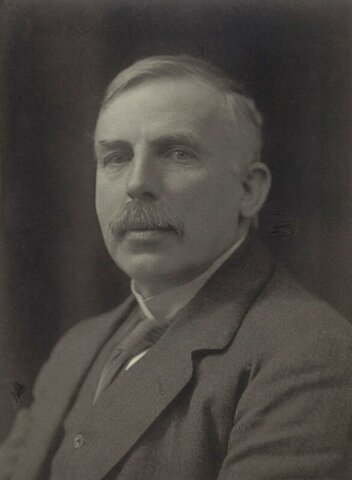 Ernest Rutherford Discovers Protons