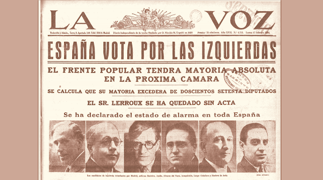 Creación del Frente Popular