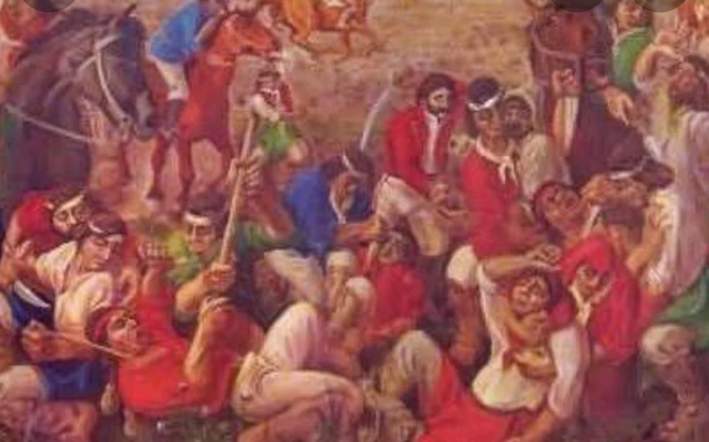 BATALLA DE ONCATIVO ENTRE FUERZAS UNITARIAS Y FEDERALES