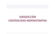 Jurisdicción contenciosa administrativa