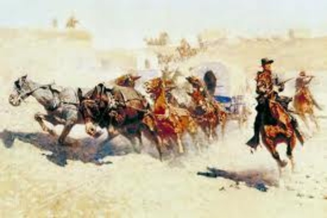 Indian Attacks on Supply Wagons
