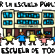 Por la escuela publica