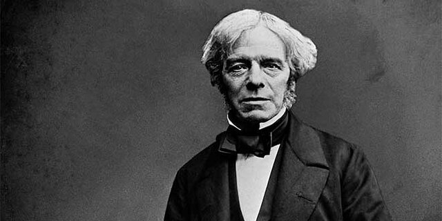 1883, Michael Faraday