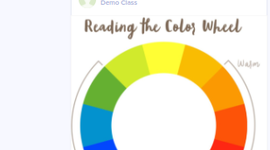 Timeline: Art Color Wheel
