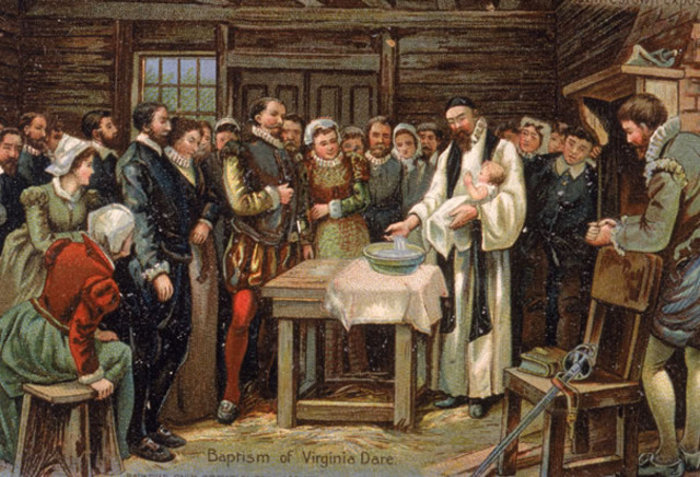 Virginia Dare is born