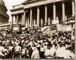 The bonus army march